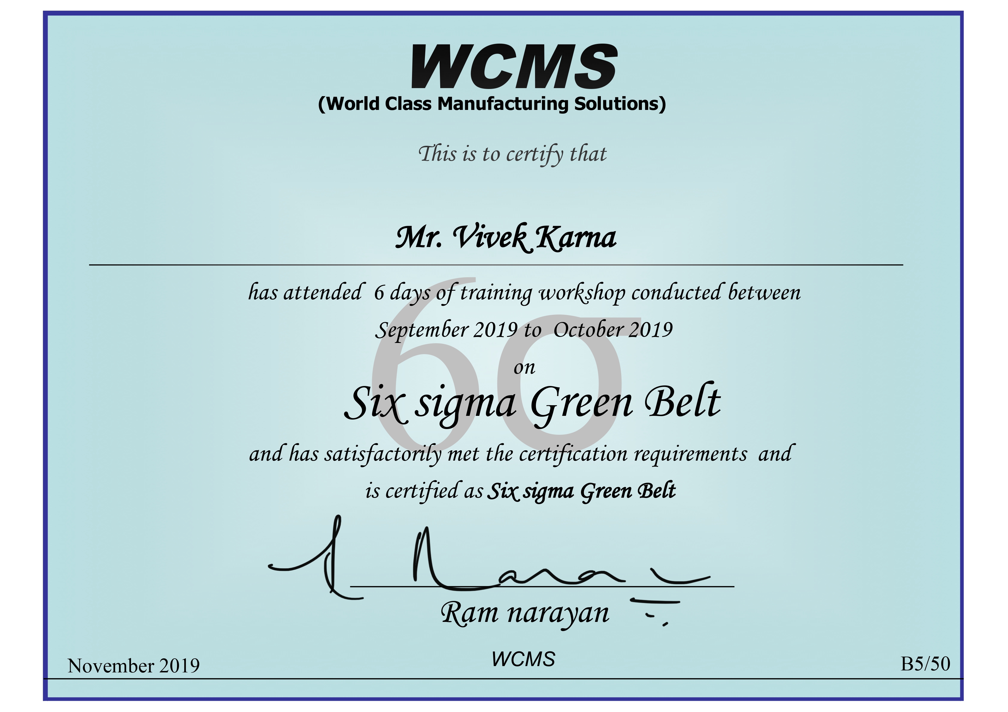 Certificate Image